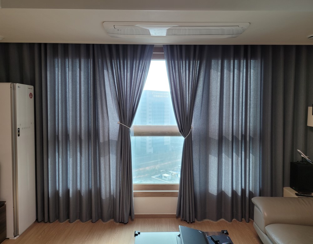 구리시 수택동 커튼 수택한양수자인 시공